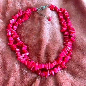 Pink Stone Necklace